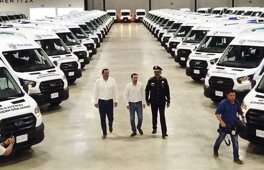 Vila Dosal entregó 133 unidades de traslado médico y recuerda que no pueden tener otro&nbsp;uso