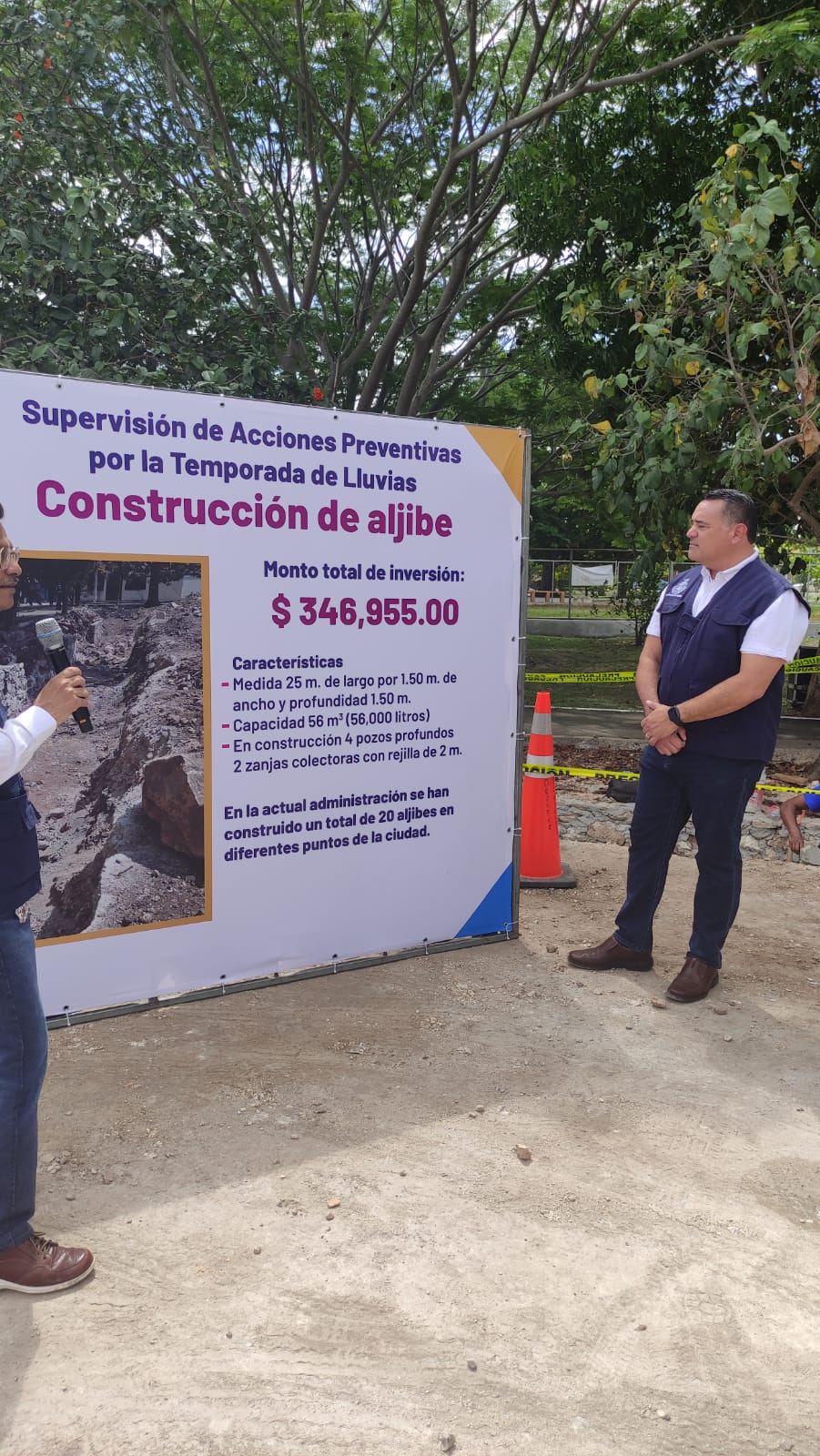 40 aljibes suma Mérida para hacerle frente a las&nbsp;lluvias