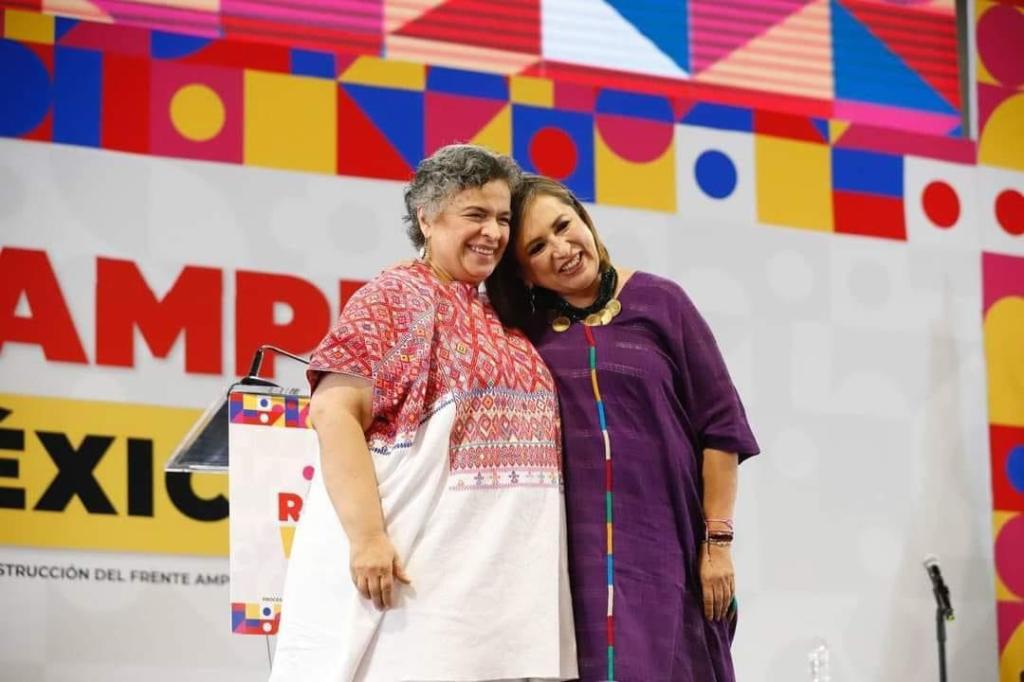 “Una mujer presidenta: Claudia, Xóchitl o&nbsp;Beatriz”