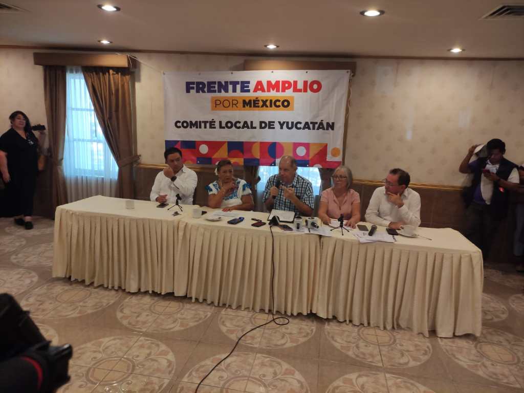 21 centros en Yucatán para la definición del Frente&nbsp;Amplio