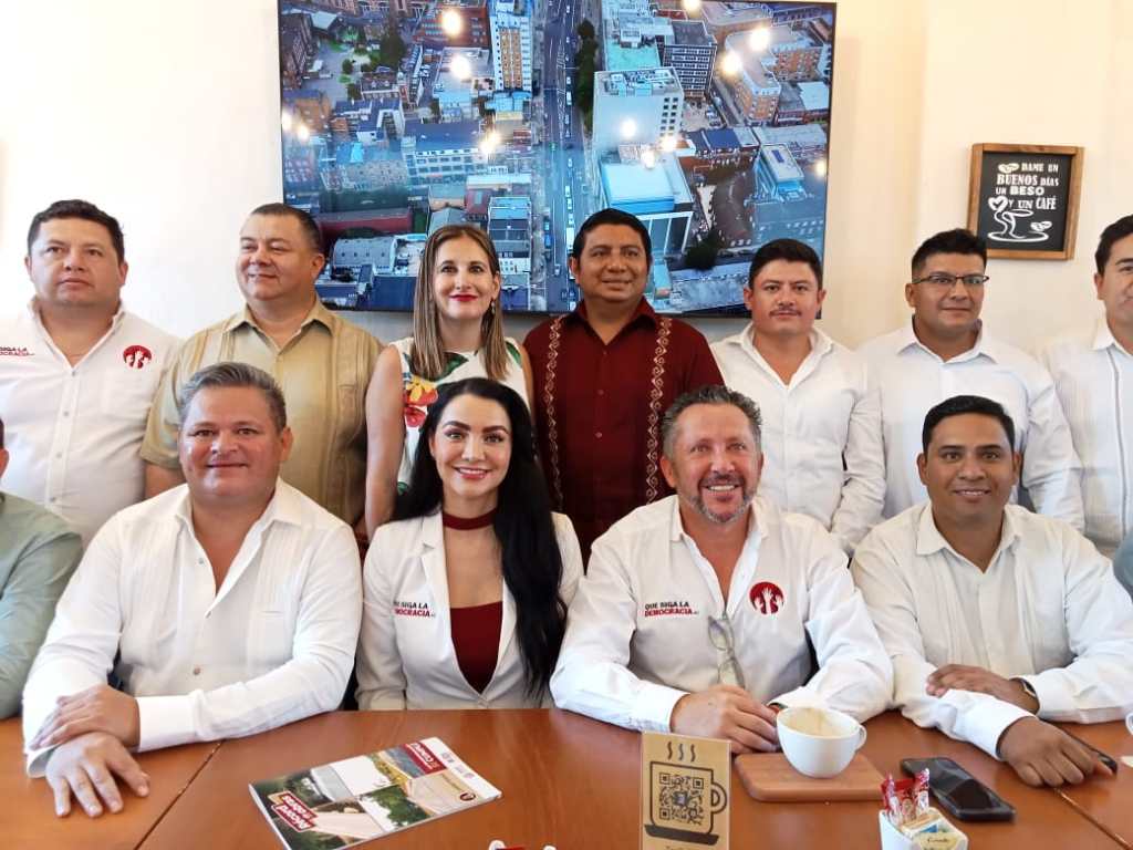 Se agrupan para “Qué Siga la Democracia” pero con la condición de que sea con la Cuarta&nbsp;Transformación