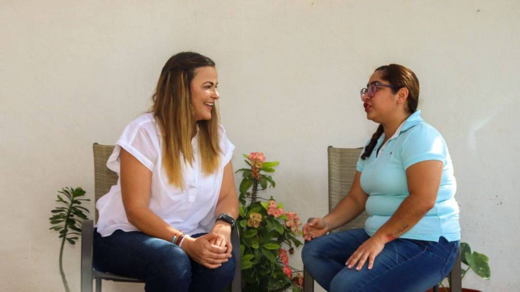 La seguridad es la vía para nuevos empleos, dice Cecilia&nbsp;Patrón