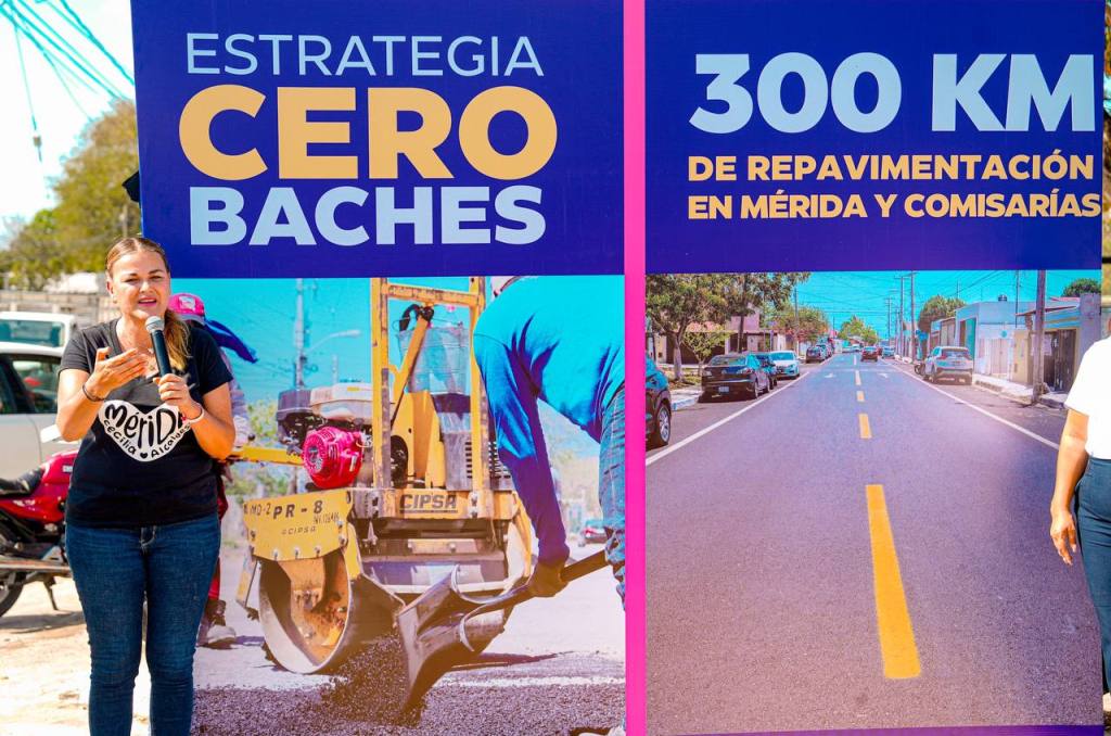 300 kilómetros y reparar los baches en 72&nbsp;horas