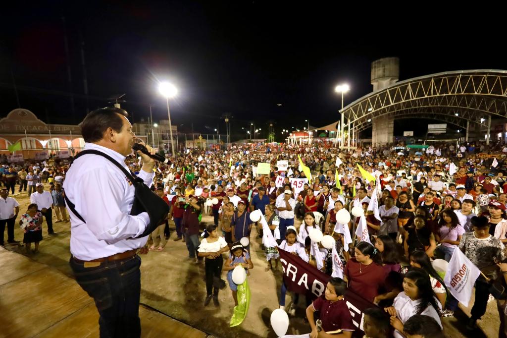 Huacho respalda a candidatos municipales del&nbsp;oriente