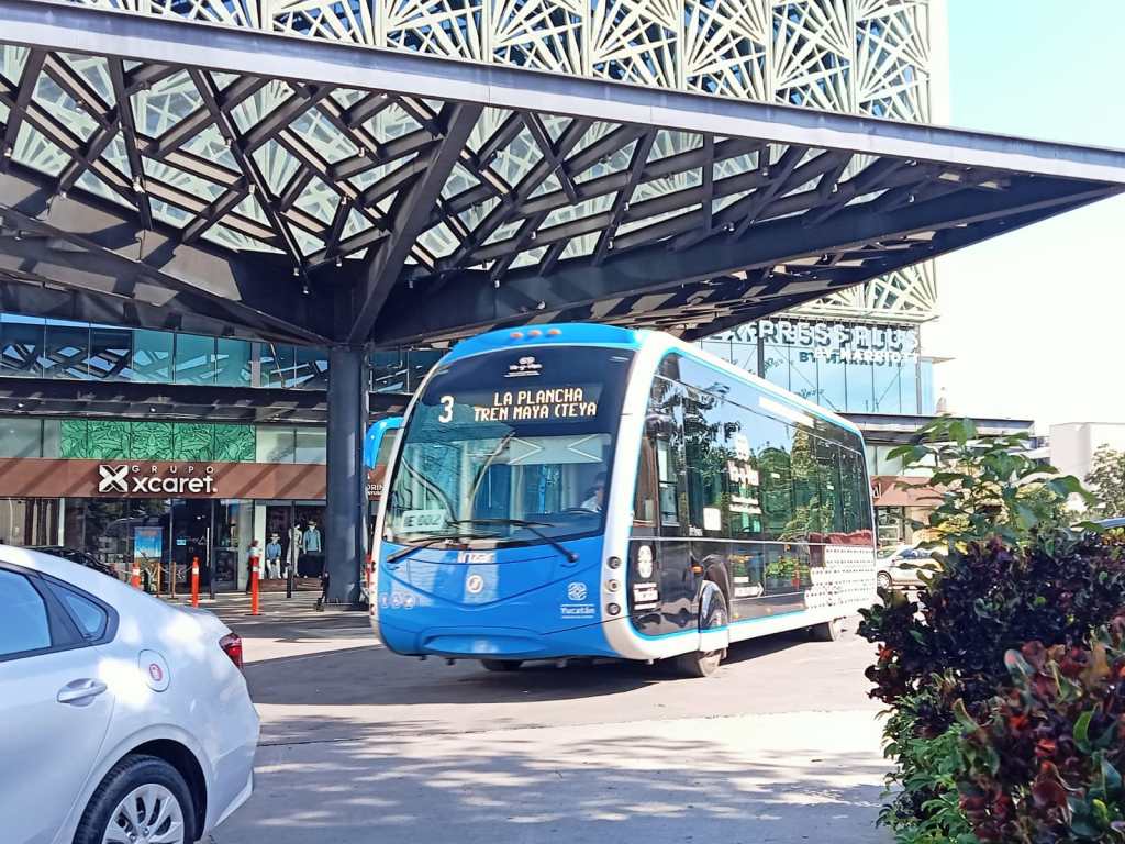 El IE TRAM tendrá un carril preferencial hacia el norte de&nbsp;Mérida