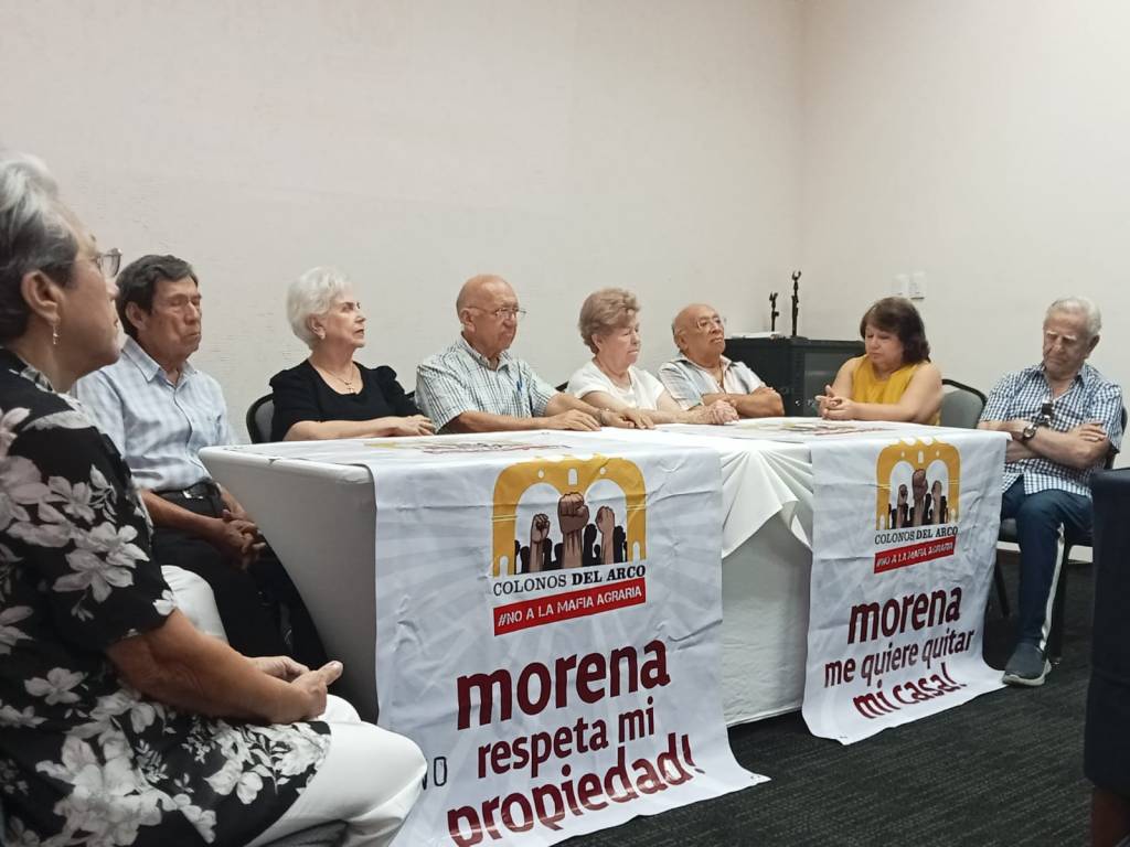 «Los ejidatarios de Chuburná están siendo manipulados», dicen colonos de Los&nbsp;Arcos