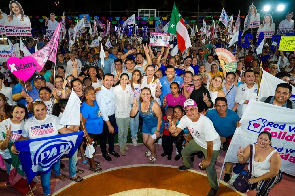 Votar por garantizar la seguridad  y la paz de Mérida y todo el estado: Cecilia&nbsp;Patrón