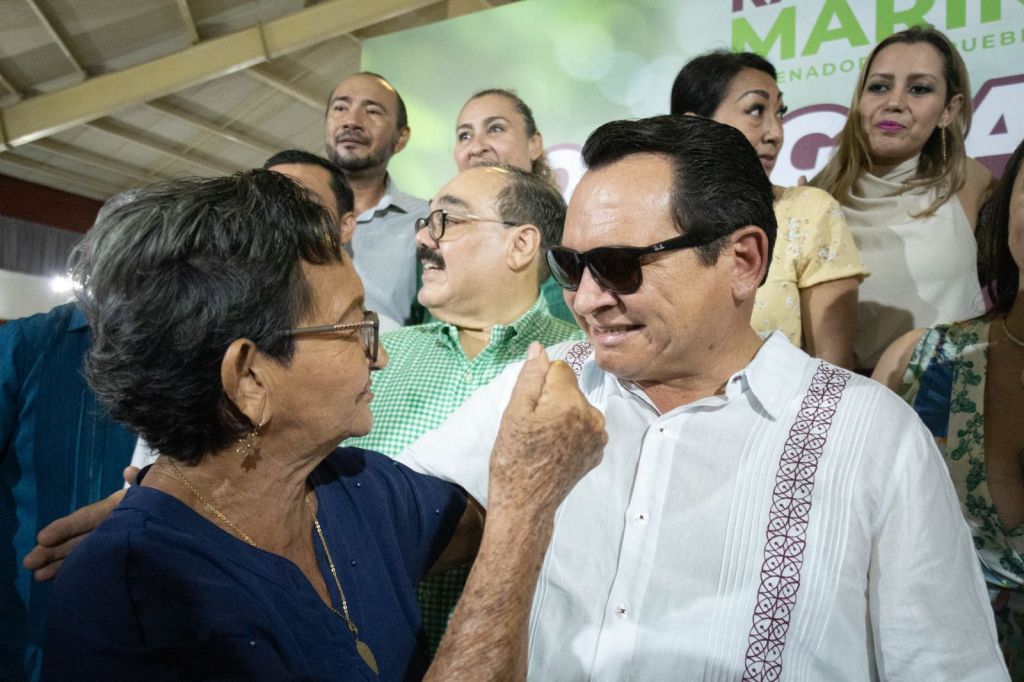 Huacho inició gira de agradecimiento por Mérida y pone atención al&nbsp;Congreso