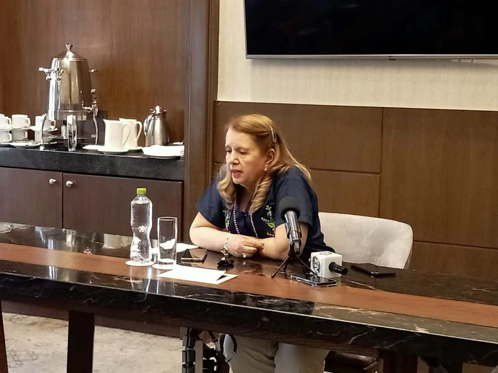 «La justicia si no es pronta no es justicia» dice ministra Loretta Ortiz desde&nbsp;Yucatán