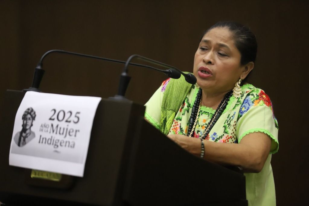 Neyda  Pat Dzul se desprende de los colores y reclama respeto hacia los yucatecos: “Soy una mujer diferente, soy una mujer de&nbsp;izquierda”