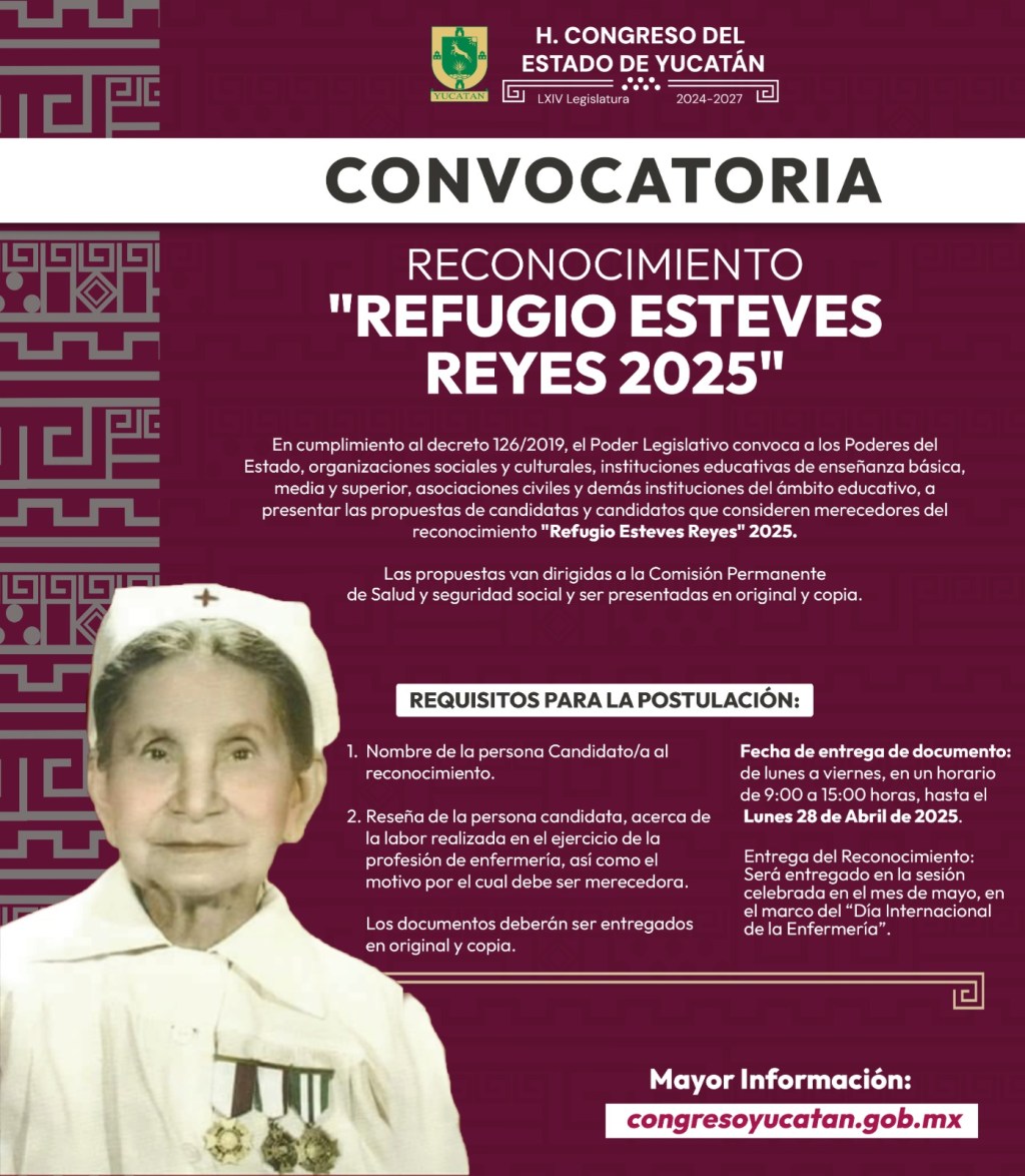Sigue abierta la recepción para el reconocimiento «Refugio Esteves&nbsp;Reyes»