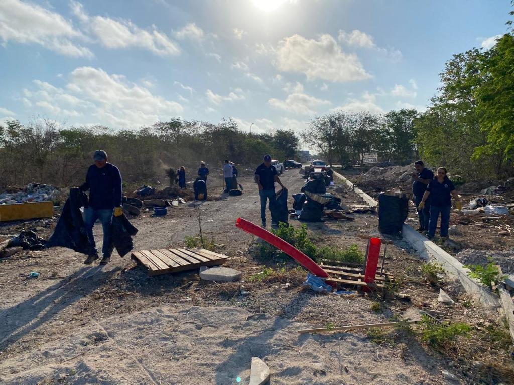 Recogen toneladas de basura en Ciudad&nbsp;Caucel