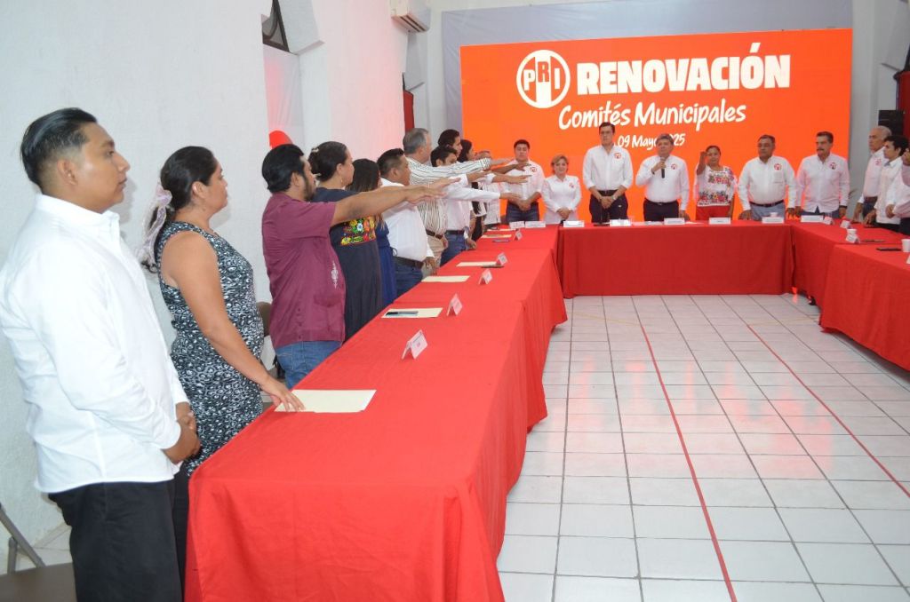 El PRI se organiza en el interior de&nbsp;Yucatán