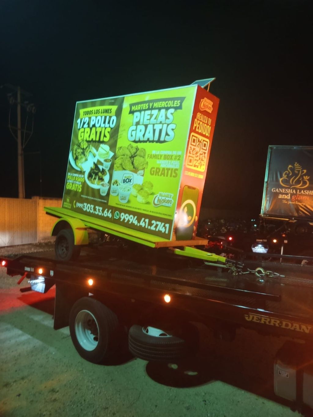 Se retiraron 6 vallas móviles publicitarias irregulares en Las Américas y&nbsp;Caucel