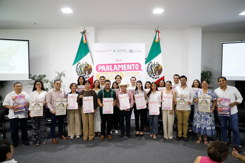 Parlamento juvenil de Yucatán fue presentado en el&nbsp;Congreso