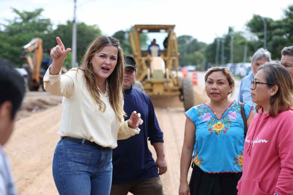 De sur a norte hacemos más calles que mejoran la vida de las y los meridanos: Cecilia&nbsp;Patrón