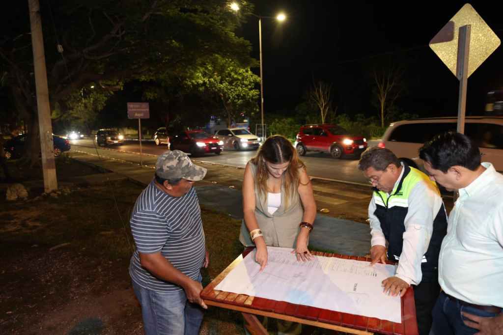 Cecilia Patrón interviena las vialidades de&nbsp;Xmatkuil