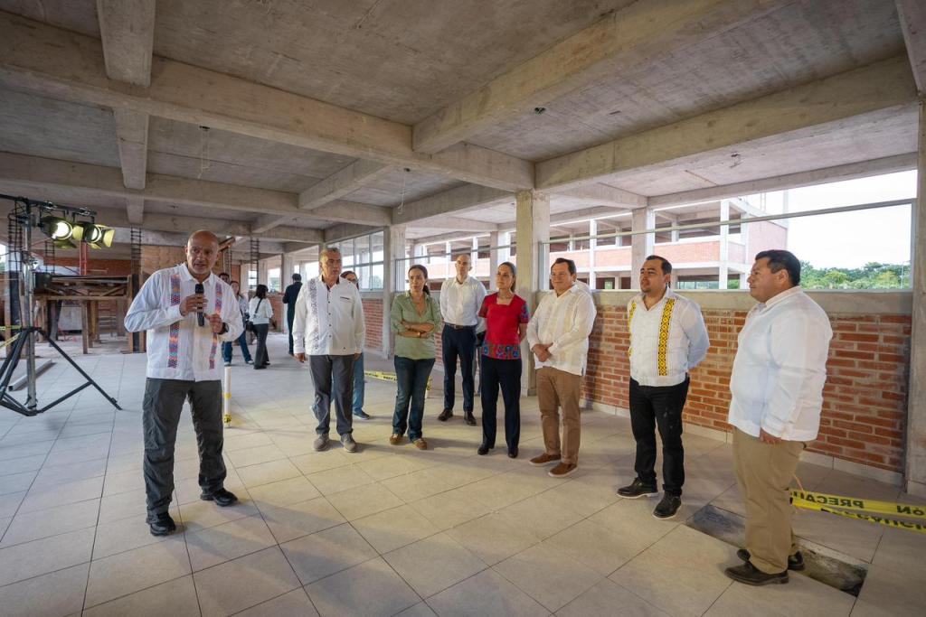 Presidenta Claudia Sheinbaum y Gobernador Joaquín Díaz Mena supervisan obras estratégicas para&nbsp;Yucatán