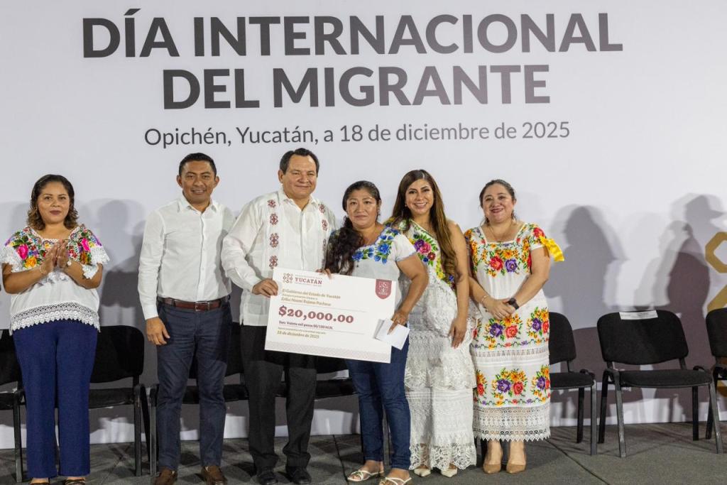 Díaz Mena reafirma respaldo a migrantes&nbsp;yucatecos