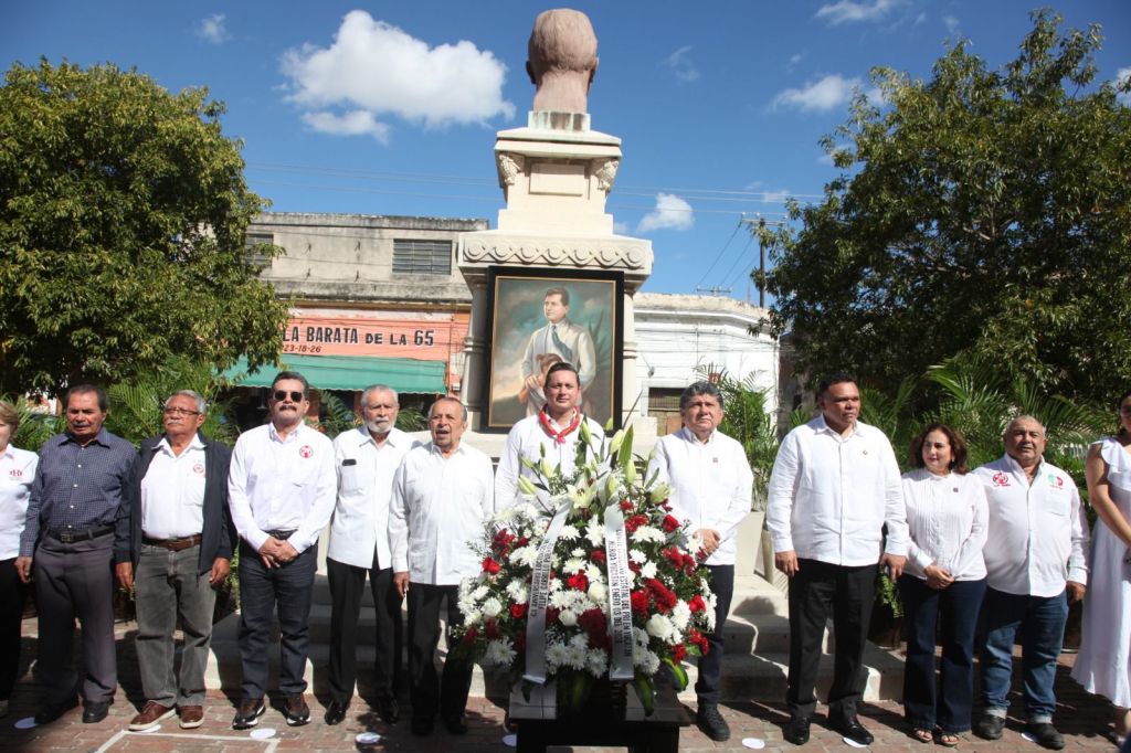 «El PRI es el legítimo heredero de los ideales de Felipe Carrillo Puerto»: Gaspar&nbsp;Quintal