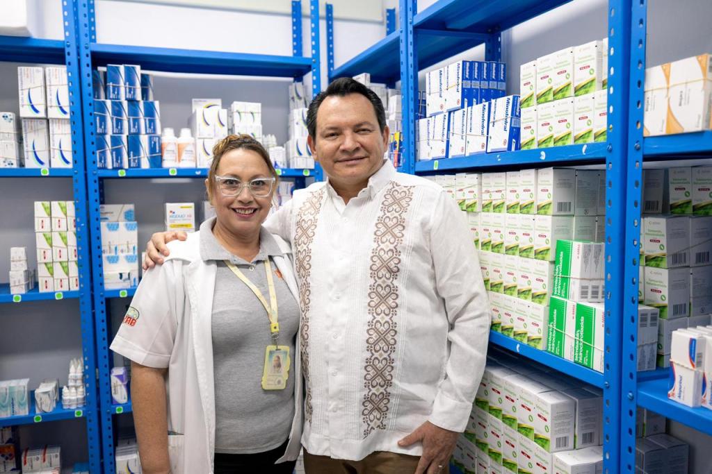 Salud, prioridad para el bienestar de las familias yucatecas, dijo Díaz&nbsp;Mena