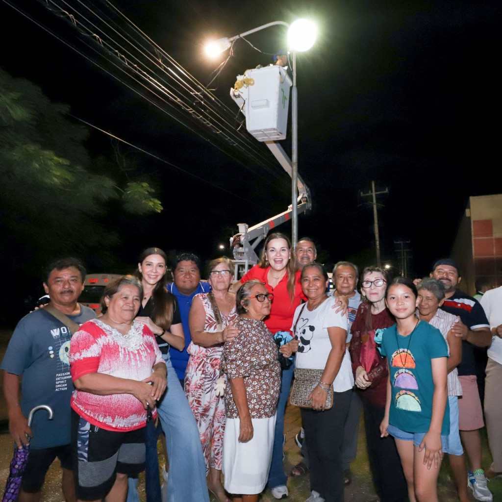 Vamos por 30 mil luminarias modernizadas en este 2026: Cecilia&nbsp;Patrón