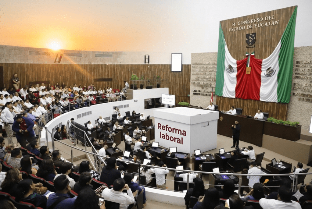 La reforma laboral llegó en la madrugada y en la tarde fue&nbsp;aprobada