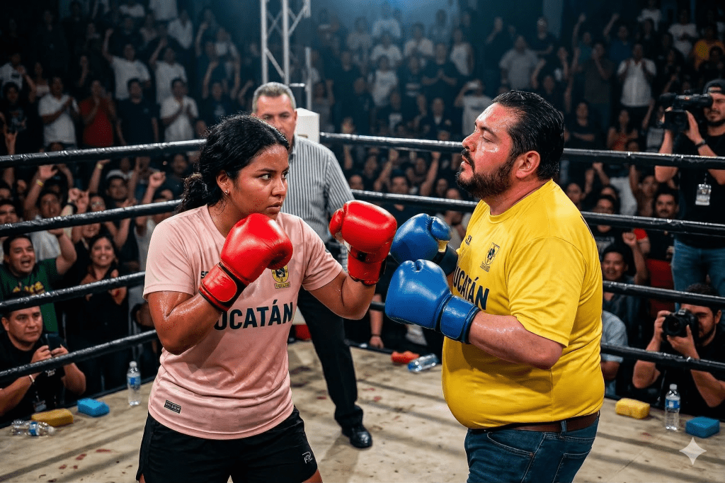 Del diamante al ring: enfrentamiento entre Bayardo Ojeda y Larissa Acosta por el agua en&nbsp;Caucel