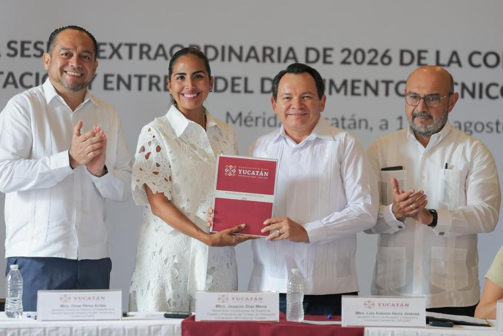 Presenta Gobernador el Plan Bienestar Metropolitano ante el Copledey y solicita el financiamiento para agua, seguridad y vialidades en&nbsp;Mérida
