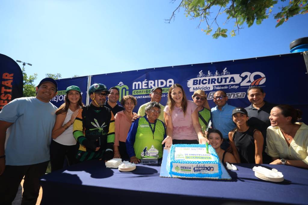 Cecilia Patrón celebra 20 años de la&nbsp;Bici-Ruta