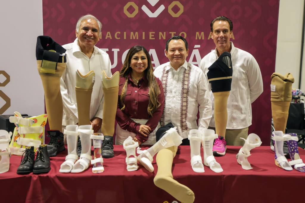 Renacimiento Maya y Gobierno de México suman esfuerzos para entregar 1,147 aparatos de movilidad en los 106 municipios de&nbsp;Yucatán