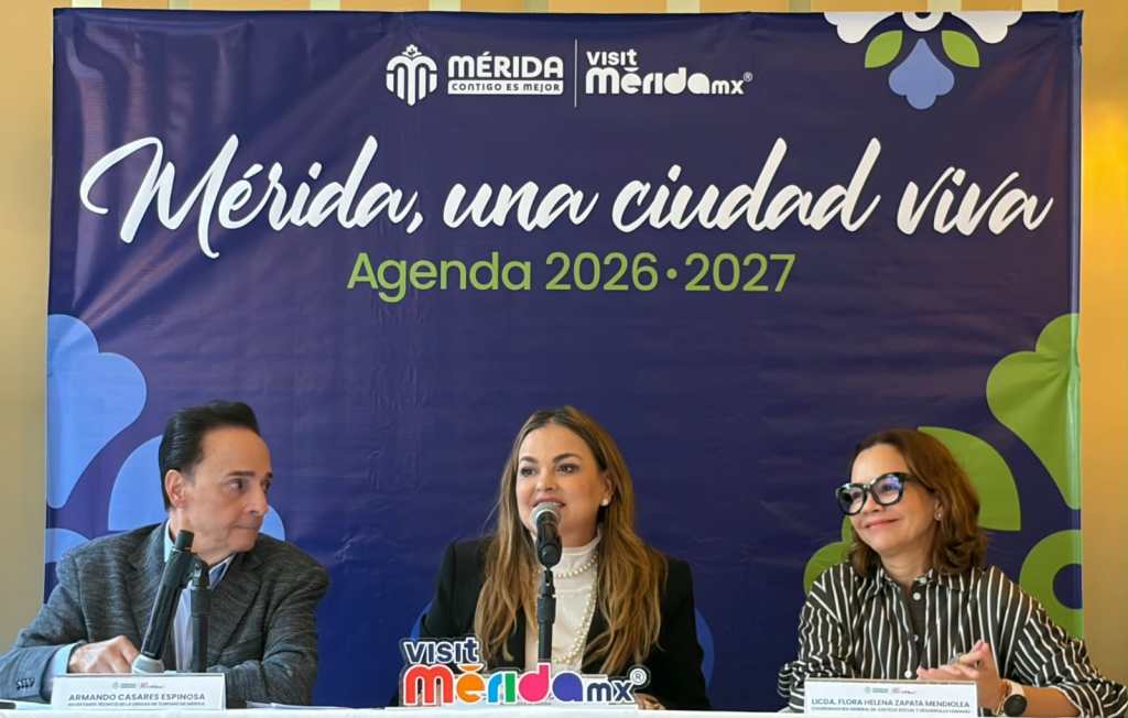 Cecilia Patrón presentó agenda cultural de Mérida para el cierre de&nbsp;2026