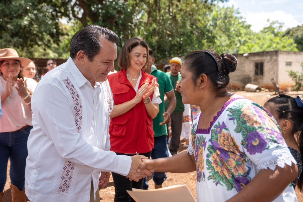 Cumple Renacimiento Maya con obras de agua potable y saneamiento en&nbsp;Tekax