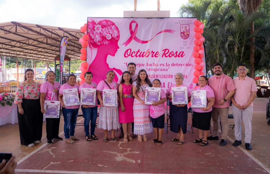 DIF Yucatán lleva la Agenda Rosa a Tzucacab: entrega prótesis&nbsp;mamarias